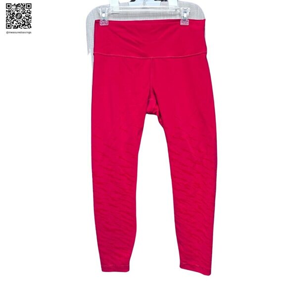 Lululemon (Size 10) Red Wunder Under HR Tight 25" Lunar New Year - EUC - Rare - Picture 4 of 10